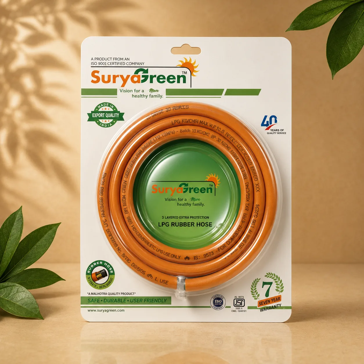 Rubber Hose Pipe — SuryaGreen